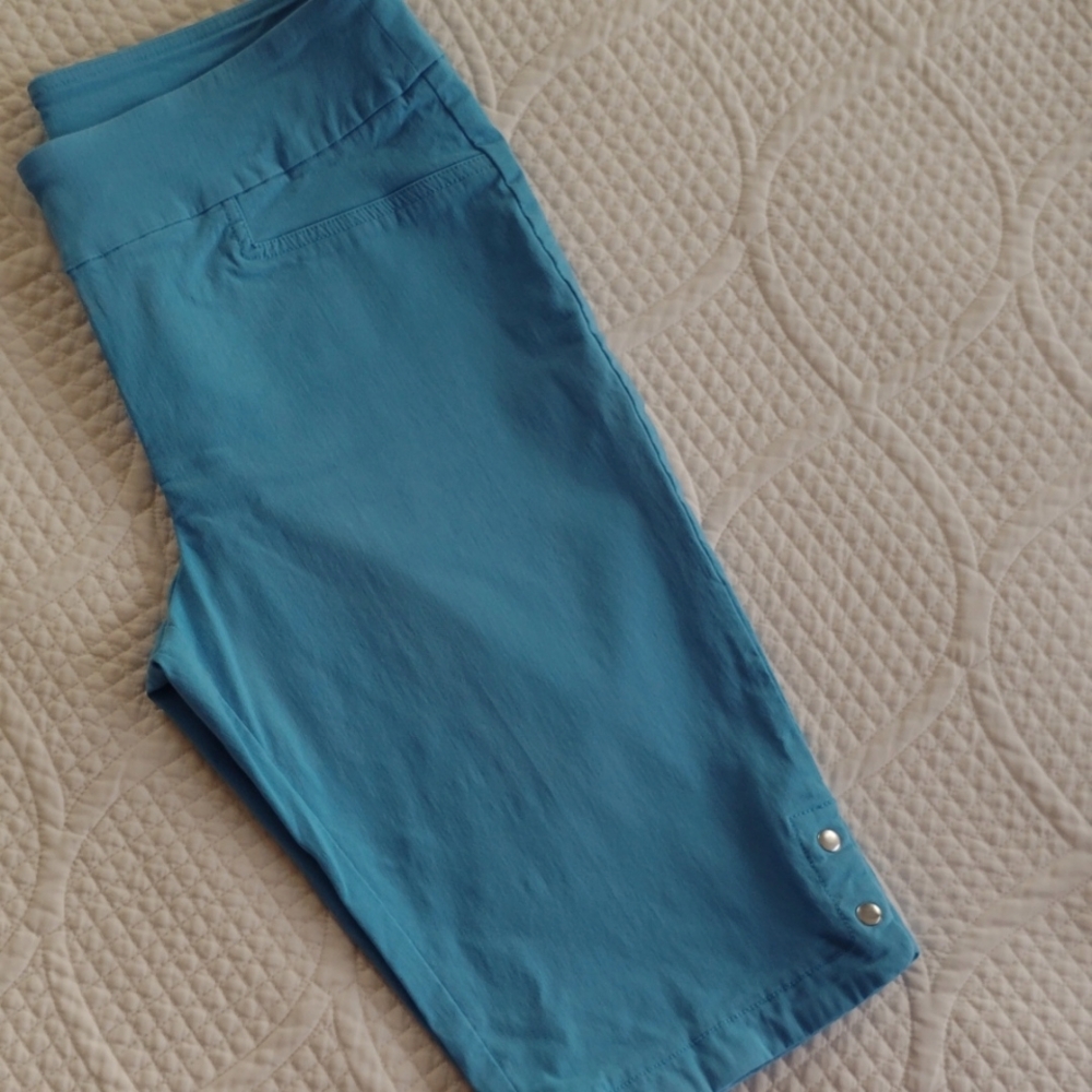 Hearts of Palm Pull On Bermuda Shorts